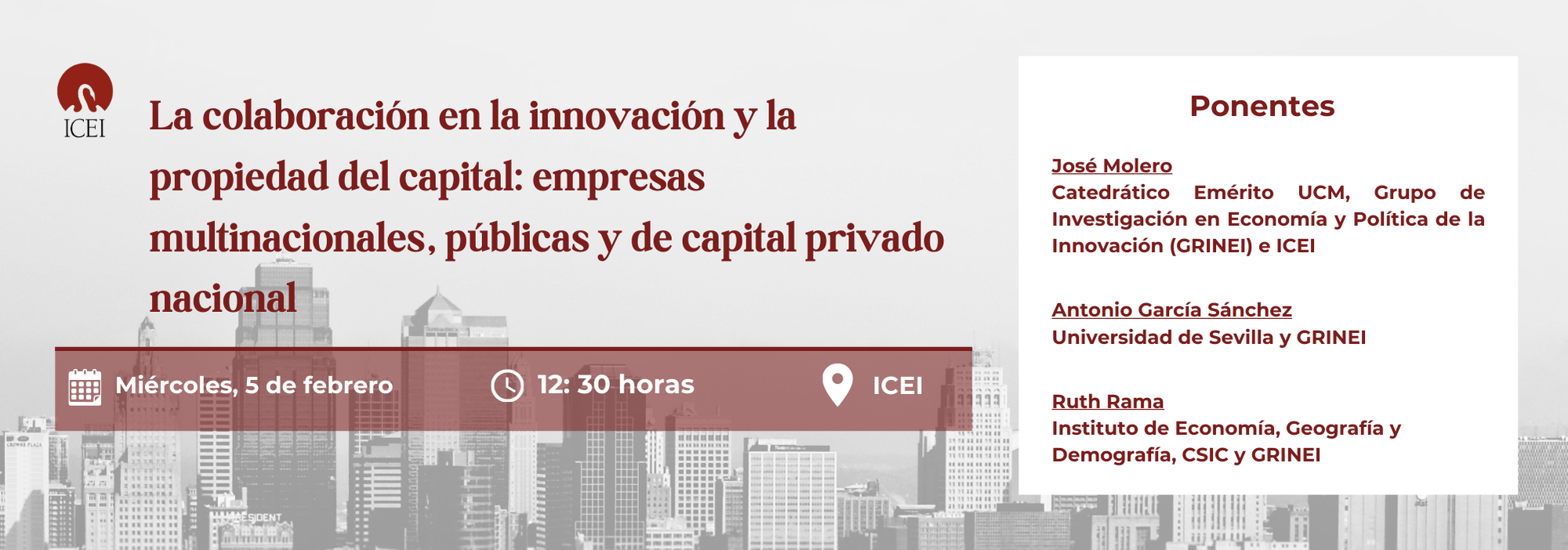 La colaboración en la innovación y la propiedad del capital